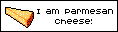 I am parmesan cheese!